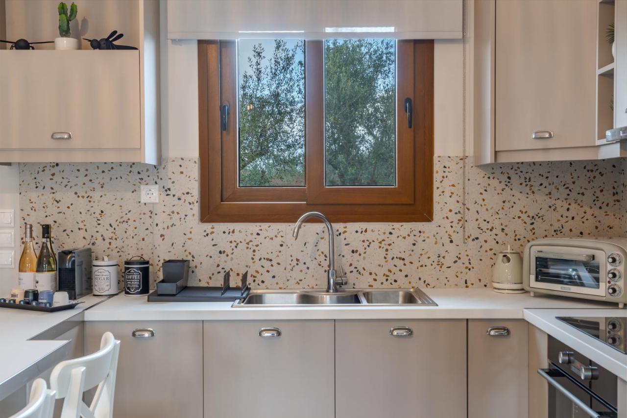 Villa Terra - Laganas Stone Villas Ngoại thất bức ảnh