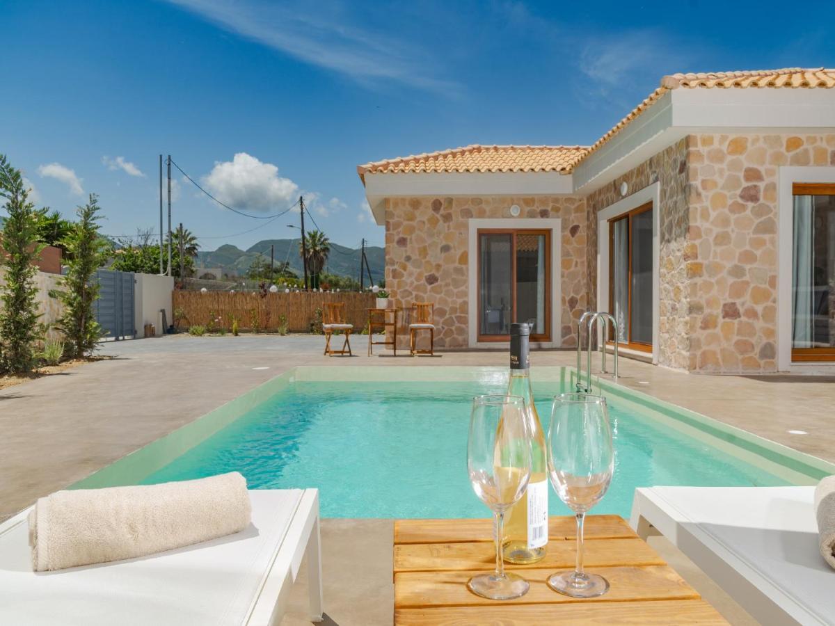 Villa Terra - Laganas Stone Villas Ngoại thất bức ảnh