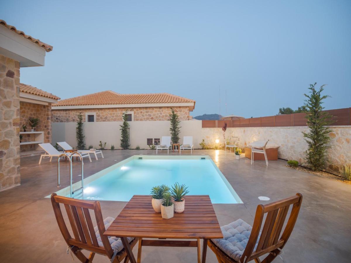Villa Terra - Laganas Stone Villas Ngoại thất bức ảnh